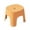 Yellow, variant on Portable Plastic Step Stool, Heavy Duty Small Sitting Stool, Lightweight Household Stool for Kids Adults, Suitable for Kitchen Bathroom Bedroom Entryway,B