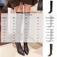 thumbnail image 3 of Viluyesy Over The Knee Boots for Women Stiletto High Heel Pointed Toe Side Zipper Comfortable Faux Leather Dress Shoes Brown Size 7, 3 of 9