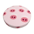 thumbnail image 1 of Disketp Cute Pig Nose Funda Redonda para Taburete, Funda de Cojín para Silla de Bar Suave y Elástica-13 inch, 1 of 7