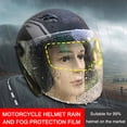 thumbnail image 3 of Casco de motocicleta Película de lente impermeable, Película de protección universal contr Abanopi Etiqueta antiniebla, 3 of 7
