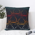 thumbnail image 4 of Wukai Cartoon Sharks Premium Polyester Fleece Pillow Covers with Hidden Zipper Closure,Luxuriously Soft and Durable-26"x26", 4 of 7
