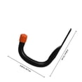 thumbnail image 2 of HONITANO 2Pcs Garage Ceiling Storage Racks with Garage Hooks for Homeowners Iron Multi, 2 of 8