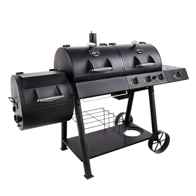 Oklahoma Joe's Longhorn Combo Charcoal/Gas Smoker & Grill