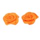 thumbnail image 5 of 300pcs/lot Mini Handmade Satin Ribbon Rosettes Fabric Flower Appliques For Wedding Decoration Craft, 5 of 5