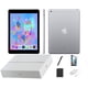 thumbnail image 1 of IPad 6 de 9,7 pulgadas reacondicionado de Apple, solo Wi-Fi, 32 GB, oferta en paquete: estuche, vidrio templado, lápiz óptico, cargador rápido - Gris espacial Apple iPad 6, 1 of 6