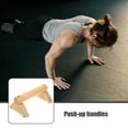 thumbnail image 3 of OULII 1Set Push-Up Bars Beige Exercise Equipment Muscle Trainer for Enhanced Upper Body Workouts, 3 of 8