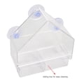 thumbnail image 2 of Amdohai Transparent Bird Feeder with Super Strong Suction Cups Refillable Removable Tray Weather Proof, 2 of 8