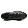 thumbnail image 4 of CMR CHAMARIPA Height Increasing Shoes For Men - Black Leather Casual Sports Shoes 8CM / 3.15 Inches, 4 of 9