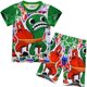 thumbnail image 2 of Pijama de jardín de Banban para niños, ropa de dormir de manga corta con estampado de dibujos animados, de Navidad, 2 of 4