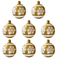 thumbnail image 1 of Navidad Inflable 24 Pulgadas Decorada Al Aire Libre (copo Nieve Dorado), 1 of 4