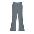 thumbnail image 4 of BIG ELEPHANT Girls Flare Leggings High Waisted Bootcut Yoga Dance Flared Pants 3 packs XS-XL, 4 of 10