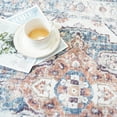 thumbnail image 4 of Hallway Washable Runner Rug - 2'6x14 Kitchen Rugs Entryway Vintage Soft Floor Mat Non Slip Indoor Farmhouse Carpet For Bathroom Living Room Bedroom (2'6''x14'  Brick), 4 of 7