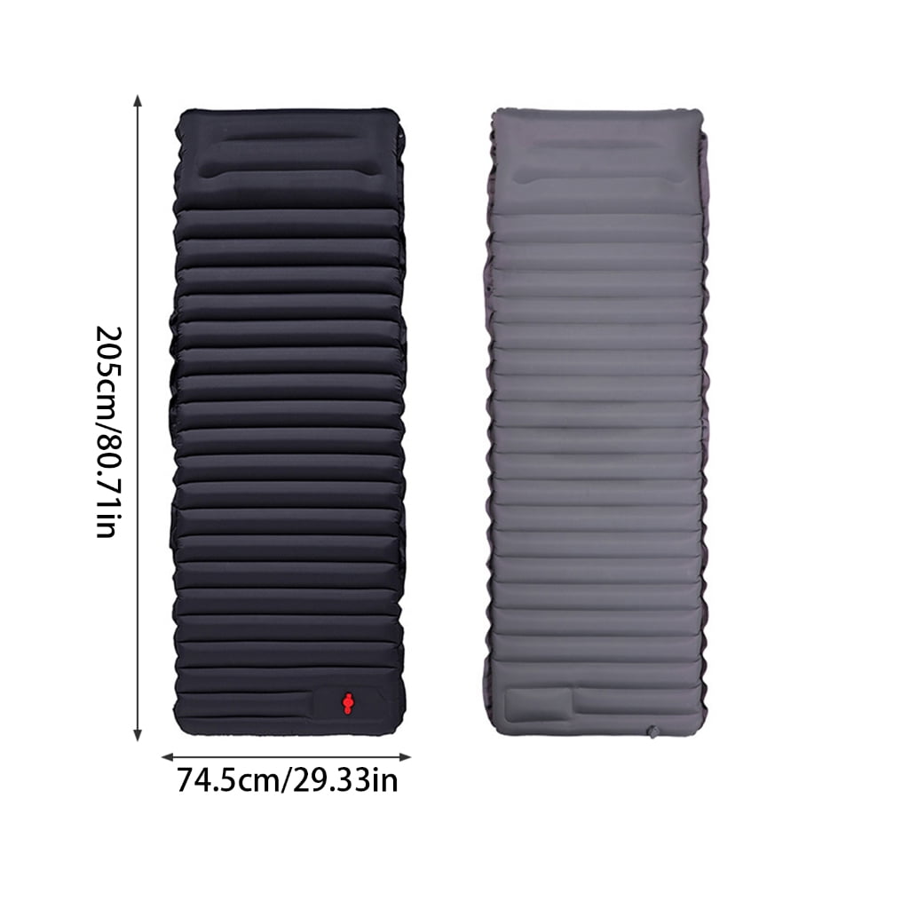 Self-inflating Air Mattress Widen Pad Splicing Inflatable Bed Beach Mat Camping Tent