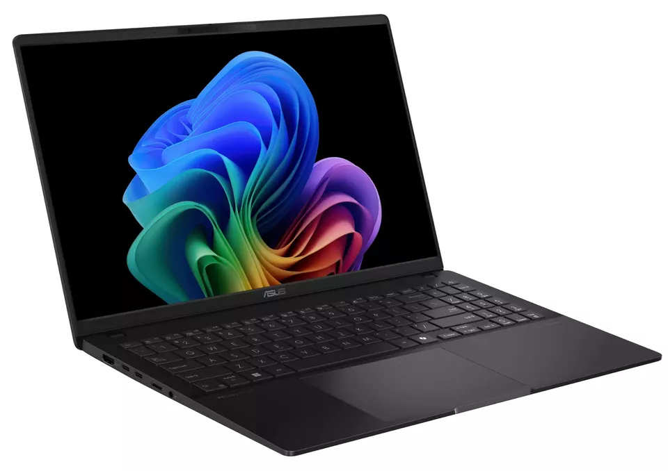 ASUS - Vivobook S 15 15" 3K OLED Laptop - Copilot+ PC - Qualcomm Snapdragon X Plus - 16GB Memory - 512GB SSD - Neutral Black