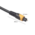thumbnail image 5 of FELTECHELECTR 1Pcs Black Digital Optical Audio Cable For Audio Enthusiasts And Gamers, 5 of 8