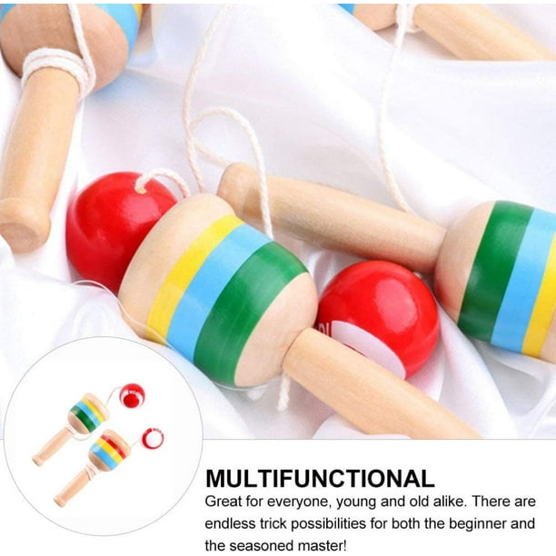Expanding Ball Wood Catch Ball Mini Cup and Ball Game Hand Eye
