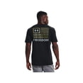 thumbnail image 1 of Camiseta Under Armour para hombre New Freedom Banner negra XXL, 1 of 6