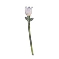 thumbnail image 1 of Decoración floral de vidrio hecha a mano con tallo, miniplantas florales sopladas a mano, figura decorativa para el hogar, sala de estar, oficina, mesa, florero., 1 of 8