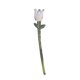 thumbnail image 1 of Decoración floral de vidrio hecha a mano con tallo, miniplantas florales sopladas a mano, figura decorativa para el hogar, sala de estar, oficina, mesa, florero., 1 of 8