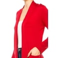 thumbnail image 6 of Women's Classic Long Sleeve Cardigan with Side Pockets for Everyday Wear, 6 of 6