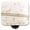 Vanilla - White, variant on Hot Knobs HK3117-KB Mardi Gras White with Cobalt Blue Square Glass Cabinet Knob - Black Post
