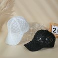 thumbnail image 3 of ZLight Chapeau de Soleil Respirant pour Femmes avec Bretelles Réglables, Blanc, 3 of 6