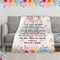 thumbnail image 3 of New Mom Gifts,Gifts for New Mom,Mom Gifts,Birthday Gifts for Mom, Daily Affirmations Mother Blanket 50"x60", 3 of 5