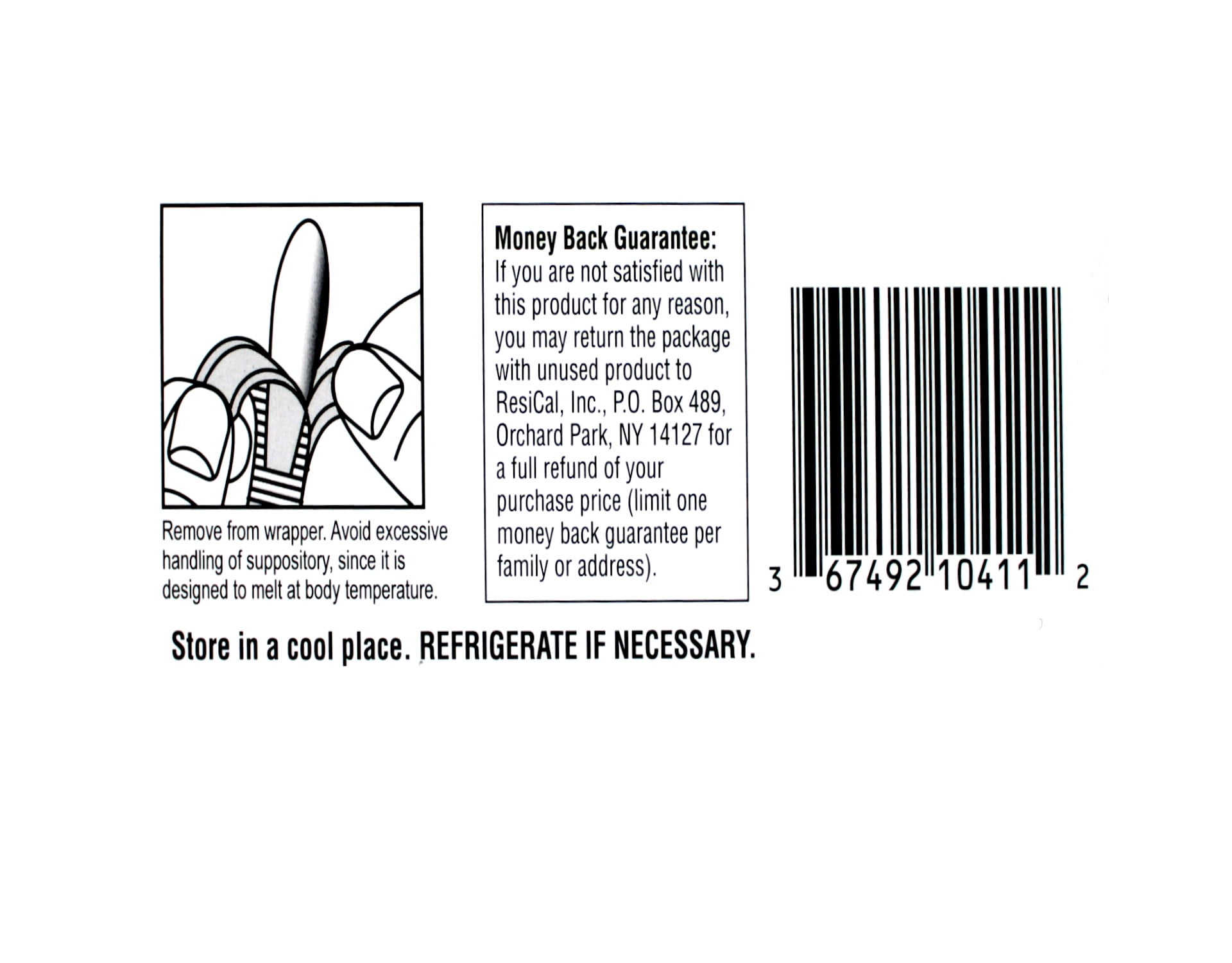 Calmol 4 Hemorrhoid Suppositories - 24 ct, Pack of 3