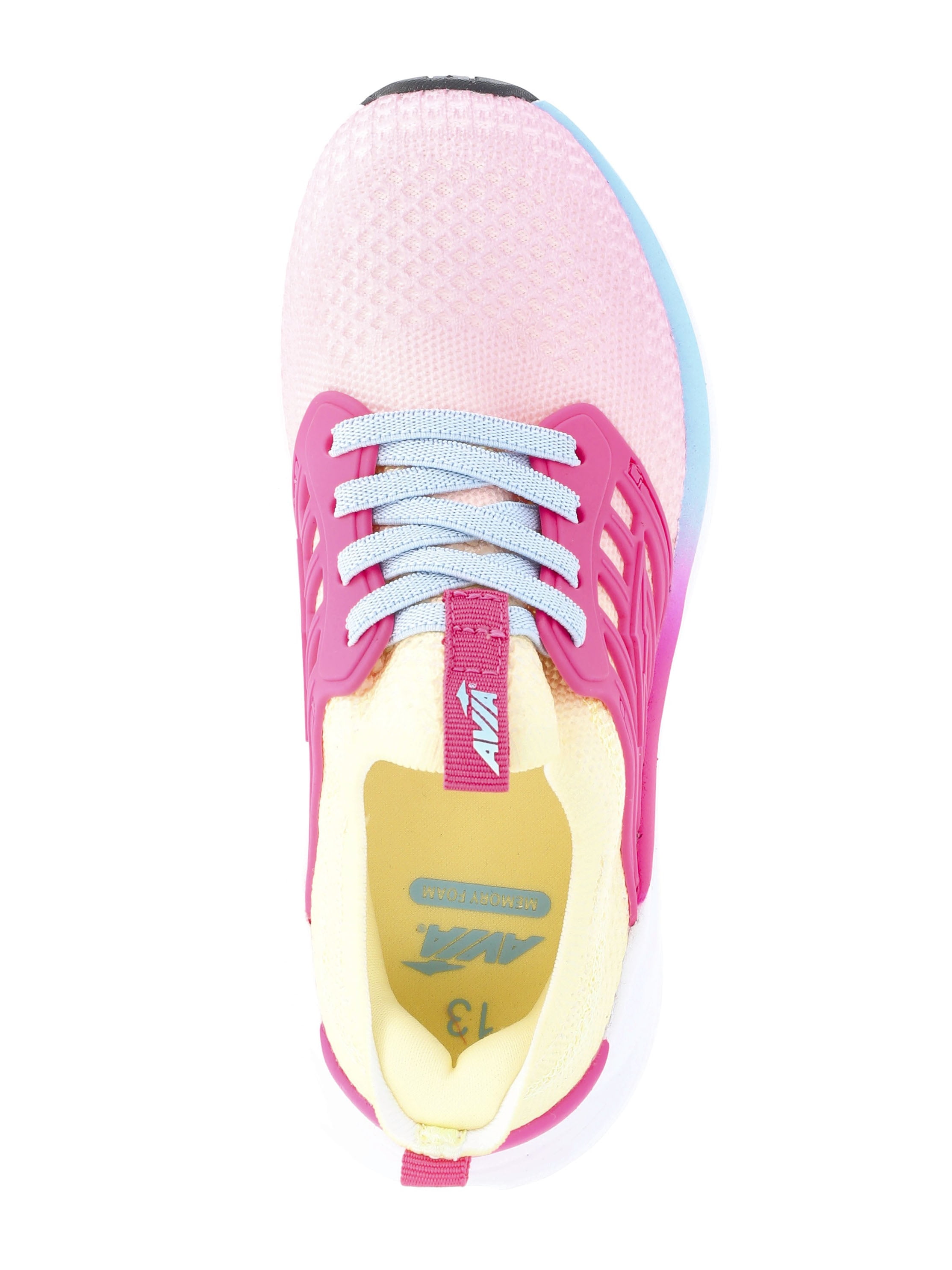 Avia Toddler and Big Kids Knit Cage Sneakers
