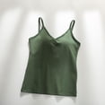 thumbnail image 6 of Mifsaly Cotton Camisole Tops for Women with Built In Bra V Neck Spaghetti Strap Tank Top Slim Fit Stretchy Cropped Camisoles Summer Casual Home Cami Shirts S, 6 of 6