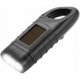 thumbnail image 1 of Linterna solar, antorcha LED con energía solar y linterna recargable con manivela para actividades al aire libre Lámpara de emergencia negra, 1 of 5