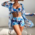 thumbnail image 1 of Trajes de baño Herrnalise para mujer, trajes de baño de dos piezas con estampado floral, trajes de baño sexys para mujer, trajes de baño para mujer, ropa de playa, 1 of 5