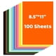 thumbnail image 1 of Papel Cartulina CozyNestMo 180gsm 100 Hojas 20 Colores, 1 of 8