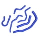 thumbnail image 2 of Manguera De Refrigerante Para Radiador De Coche, Kit De Tubo De Transferencia De Refrigerante De Silicona De 6 Uds Para Civic Type R EK EG B16a B18C B20B 1992 A 2000(Azul), 2 of 5