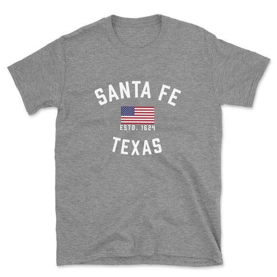 Santa Fe Texas Patriot Men's Cotton T-Shirt