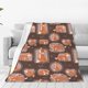 thumbnail image 1 of Fotbe Beautiful Fox Manta de Franela Acolchonada con Estampado, Súper Suave y Esponjosa, Extra Grande para Sofá, Cama, Uso Todo el Año-80"x60", 1 of 7