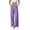 Purple, variant on Dress Pants Women Stretchy Business Casual Work Pants Straight Leg Slacks for Office