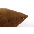 thumbnail image 4 of Funda de almohada de de color Funda de almohada decorativa Marrón-60x60cm Zulema Fundas de almohada de terciopelo, 4 of 8