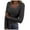 Dark Gray, variant on Womens Long Sleeve Scoop Neck Ribbed Tee Slim Basic Shirts Knit Fitted Casual Tops Fall And Winter Grey, L