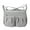 Grey, variant on Crossbody Bag for Women Multiple Zip Pockets Medium Shoulder Bag Handbags Casual Daily Bags for College Students Blue