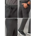 thumbnail image 4 of Adar Addition Scrubs for Men - Slim Leg Cargo Drawstring Scrub Pants - A6106 - Pewter - XL, 4 of 8