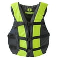 thumbnail image 3 of Hardcore Water Sports Hardcore life jacket 4 pack paddle vest for adults with Type IV Boat Cushion; Coast Guard approved Type III PFD life vest flotation device; Jet ski, wakeboard, hardshell kayak li, 3 of 8