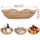 thumbnail image 2 of Cesta de fruta, cesta de mimbre, cesta de encaje, mesa de decoración, almacenamiento de pan. Dulces afrutados (30cm) Feliz Sencillez, 2 of 5