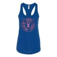 thumbnail image 2 of Believe Hope Awareness Ladies Racerback Tank Top, Royal, Small, 2 of 3