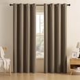 thumbnail image 1 of Cortinas Blackout Joydeco con Aislamiento Térmico 2 Paneles 108 cm, 1 of 8