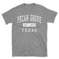 thumbnail image 1 of Pecan Grove Texas Classic Established Men's Cotton T-Shirt, 1 of 1