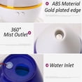 thumbnail image 7 of Humidifiers for Bedroom Air Humidifier for Baby Nursery Plants and Office,Colorful USB Water Dropping Humidifier Home Appliances Small Air Conditioning Appliances Humidifiers, 7 of 7