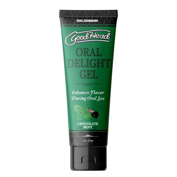 GoodHead Gel Lubrifiant à Base d'Eau 4oz - Menthe Chocolat