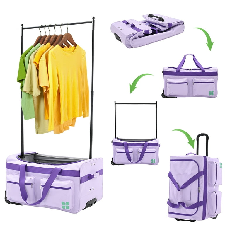 NAIZEA Dance Bag with Garment Rack - 28