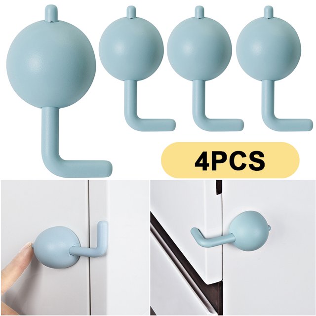 Protector Seguridad Adhesivo Antipellizco para Cerradura Gabinete A Prueba Bebés () Azul